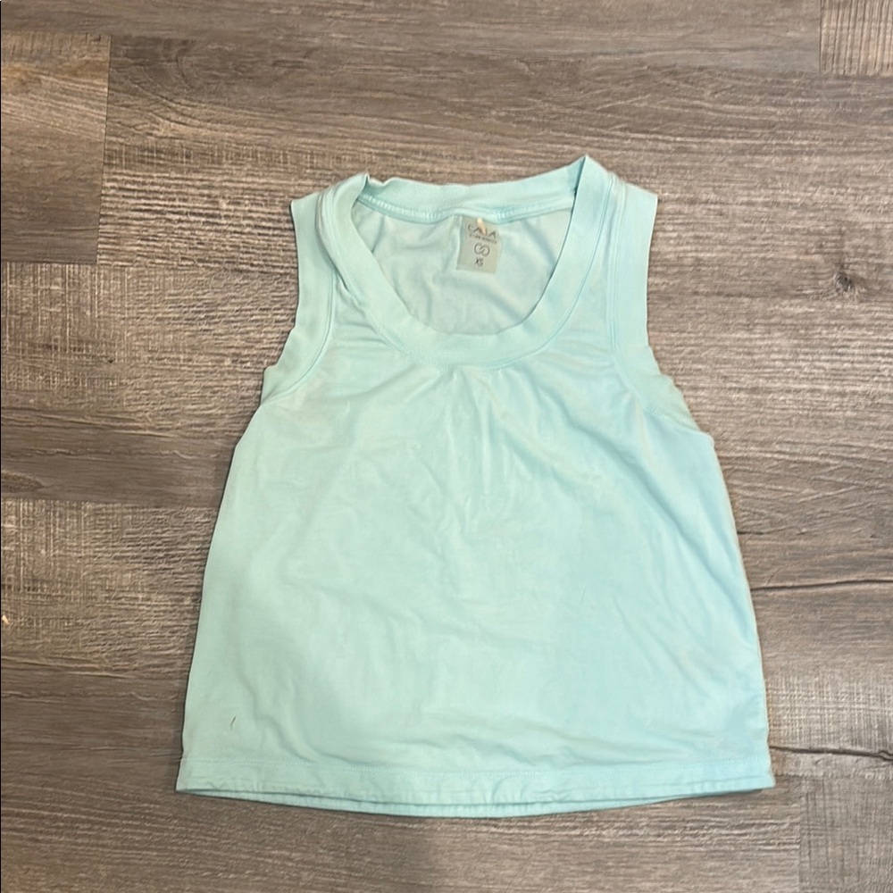 CALIA by Carrie Underwood Green Sleeveless Tank Top